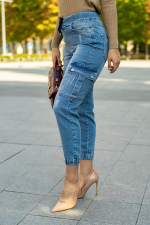 Harly - Pocket jeans