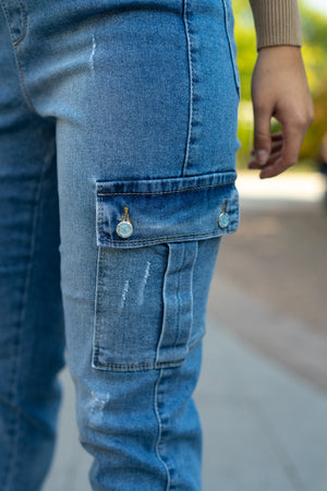 Harly - Pocket jeans